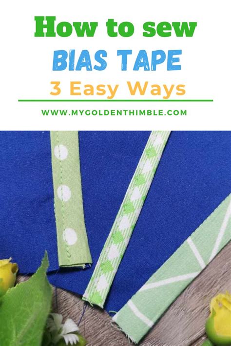 How To Sew Bias Tape The Best 3 Methods Out There In 2020 Sewing