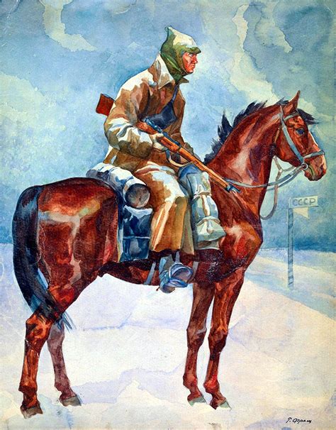 Red Army Cavalry In Siberia Эскизы персонажей Старинные произведения