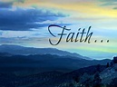 Faith... | "What is Faith? Faith is a personal accepting of … | Flickr