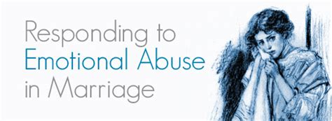 Responding To Emotional Abuse In Marriage Biblical Counseling Coalition