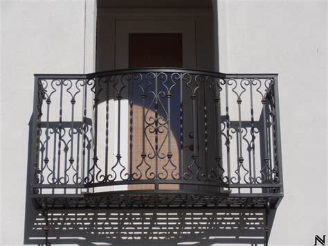 Wrought Iron Balcony Railing — Custom Ornamental Iron Works