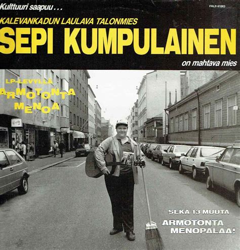 Sepi Kumpulainen: Armotonta menoa LP, 20.00 eur | Iki-pop