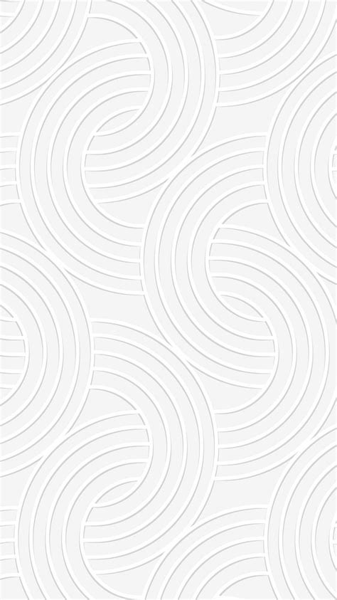White Interlaced Rounded Arc Patterned Free Photo Rawpixel