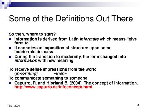 Ppt Introduction To The Nature Of Informationknowledge Information