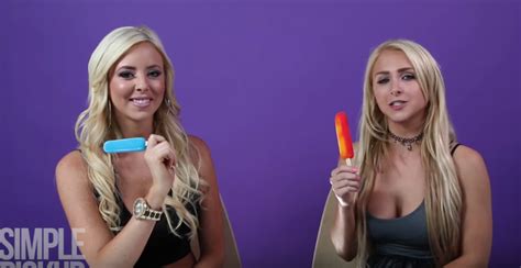 Watch Professional Porn Stars Give Oral Sex Tips Using Popsicles