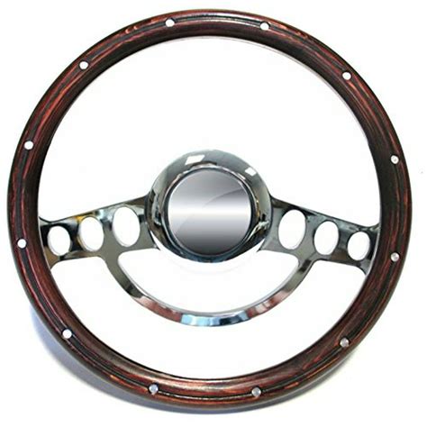 1969 94 Pontiac Firebird Gto Chrome And Genuine Wood Steering Wheel