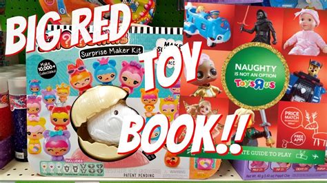 Toys R Us Christmas Toys Big Red Toy Book 2017 Youtube