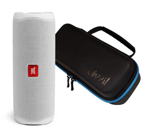 Jbl Portable Bluetooth Speaker With Waterproof White Jblflip5whtam