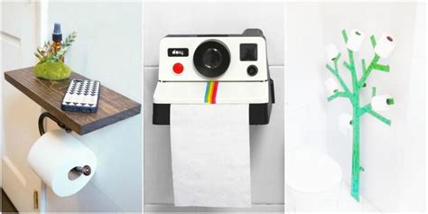 Use the shelves of the. Unusual Toilet Paper Holders - Funny Toilet Paper Holders
