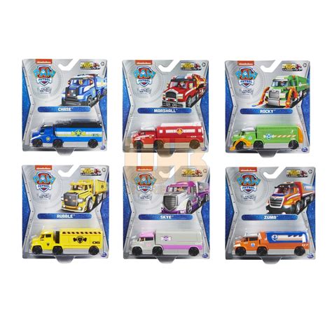 Paw Patrol True Metal 155 Big Truck Pups Die Cast Asst Whb Malaysia