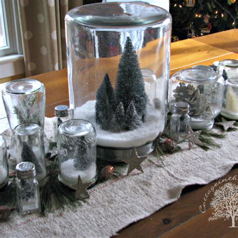 Diy Snow Globe Centerpiece Diy Snow Globe Snow Globes Christmas Diy