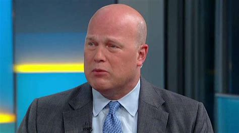 former acting ag whitaker completely unfair to have russia probe hanging over trump s head