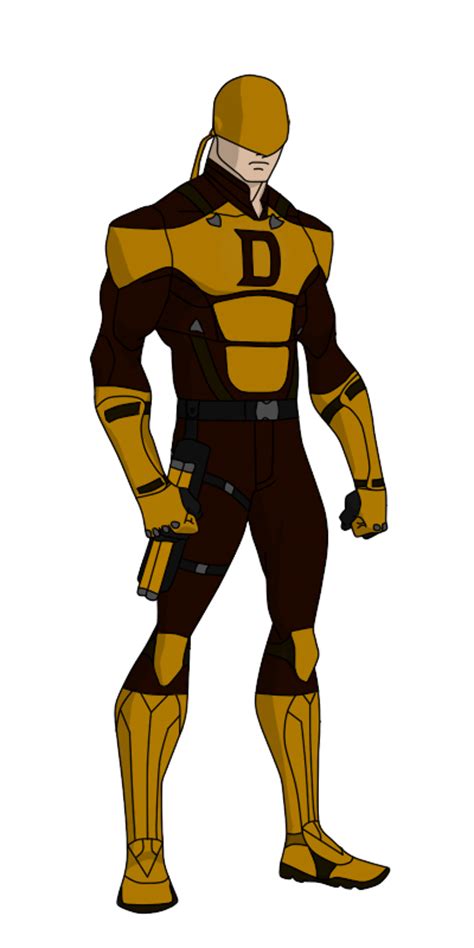 Yj Style Daredevil Redesign Yellow By Shorterazer On Deviantart