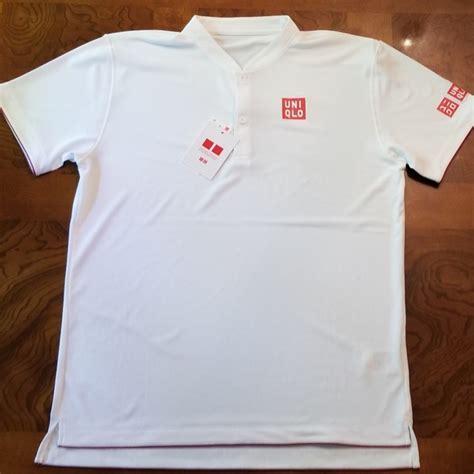 Another odd result of this partnership is uniqlo's roger federer logo. Uniqlo Shirts | Uniqlo Roger Federer Tennis Dryex Polo ...