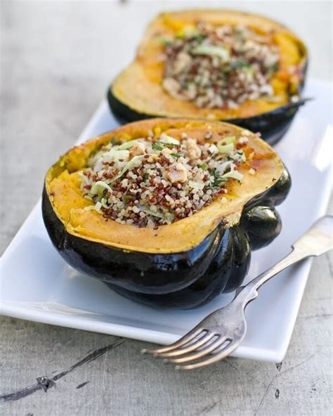 Stuffed Acorn Squash With Quinoa And Herbs A Couple Cooks