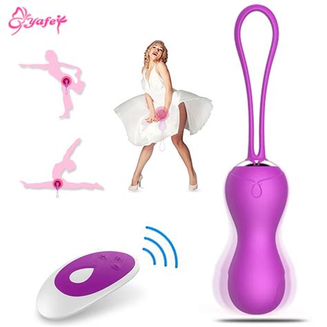 10 speed wireless remote vibrating egg vaginal tight exercise kegel ball rechargeable ben wa