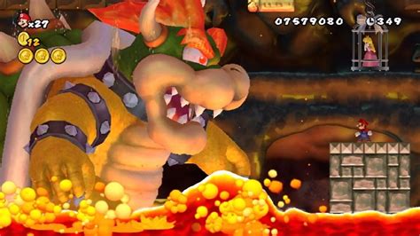 New Super Mario Bros Series All Bowser Boss Battles Youtube