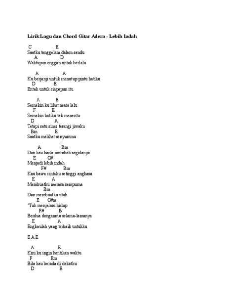 Romeo chords and romeo guitar with easy instructions and chord chart. Chord Lagu Bunga Terakhir - Chord Walls
