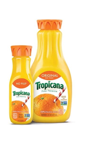Buy Tropicana Pure Premium No Pulp 100 Orange Juice 12 Oz Bottle