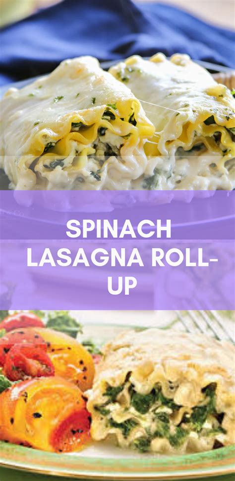 Spinach Lasagna Roll Up Barbara Cooking