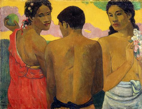 Arte Per Il Sabato Tre Tahitiani Di Paul Gauguin 1899 Filippo