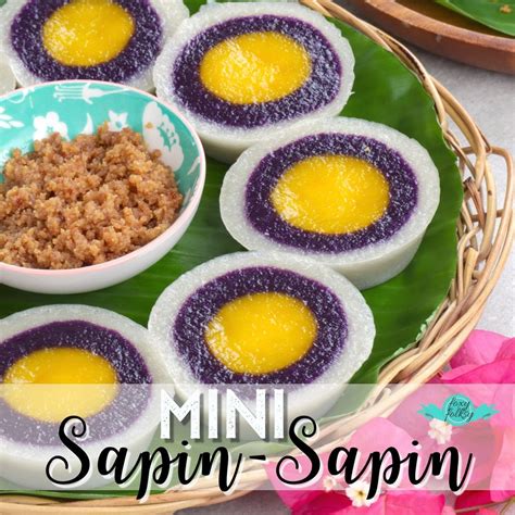 Foxy Folksy Modern Filipino Kitchen Delicious Mini Sapin Sapin