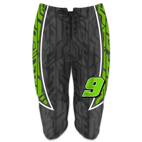 Amped Galloping Ghost Football Pants Custom Sublimated Tsp