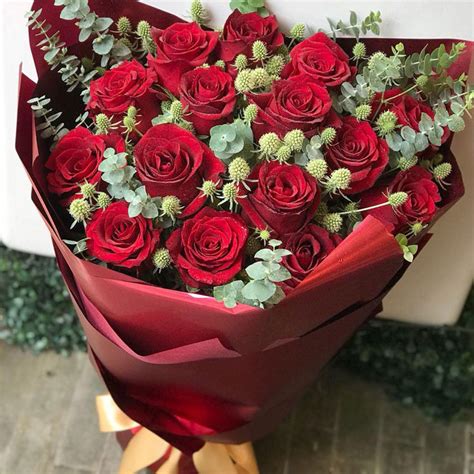 All For Love Classic Red Roses Bouquet