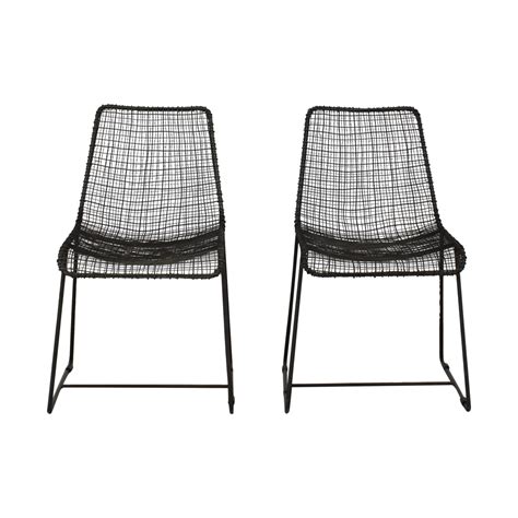 Get the best deals on wire chairs. 54% OFF - CB2 CB2 Modern Metal Wire Chairs / Chairs
