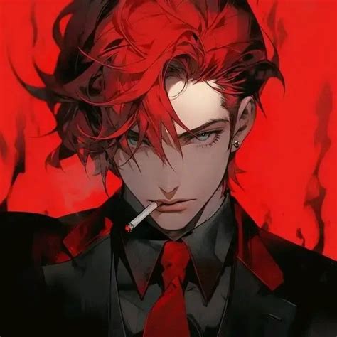 Red Hair Anime Guy Red Hair Boy Character Inspiration Male Character