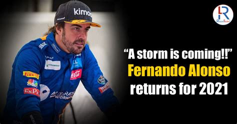 Born 29 july 1981) is a spanish racing driver currently racing for alpine in formula one. Fernando Alonso 2021 - Fernando Alonso volverá a la ...