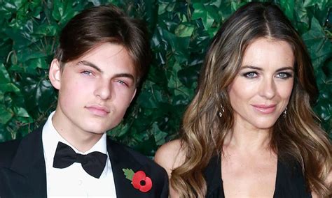 Liz Hurley S Son Damian Has Shared A Photo Of Himself And His Mum And They Look So Alike