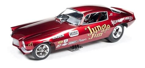 1970 Jungle Jim Chevy Camaro Nhra Funny Car Red Auto World Legends