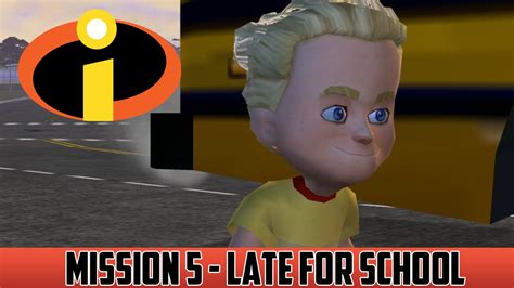 The Incredibles Walkthrough Mission 5 Late For School Full Hd 60