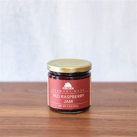 Red Raspberry Jam Vermont Made