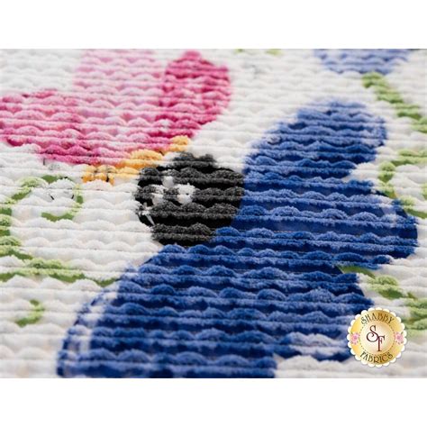 Chenille Rug Kit Flutter The Butterfly