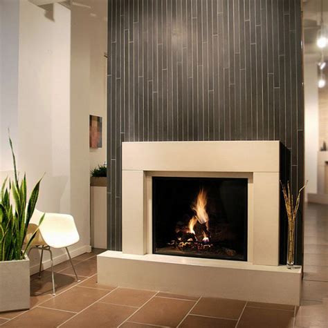 Adorable Design Of The Electric Fireplace With Grey Wall Added With