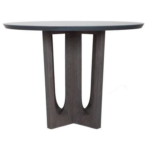 While designing the interior of a house, a center table is considered an important piece of furniture. Grand Pedestal Foyer Table - Contemporary Industrial Transitional Mid-Century Modern Center ...