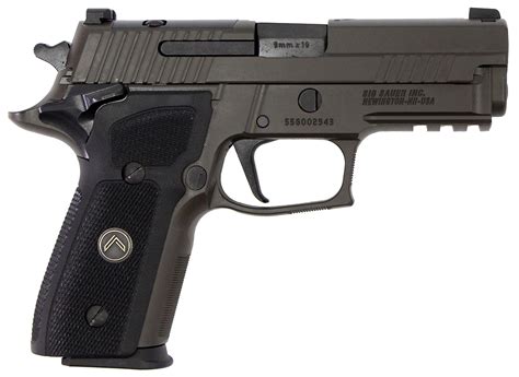 Sig Sauer P229 Legion 9mm Pistol Single Action Only With Optic Ready