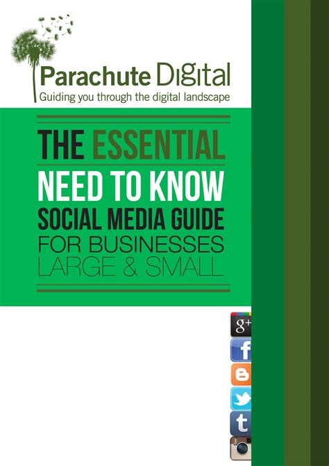 Parachute Digital Social Media Marketing Ebook Cover Parachute