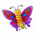 Free Butterfly Clipart Digital Graphic Download | Clipart 4 School
