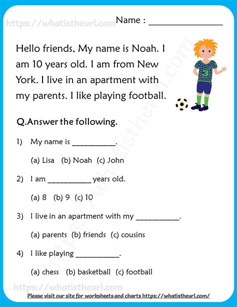 Grade 2 Dhivehi Worksheets Reading Comprehension For Grade 2 Your
