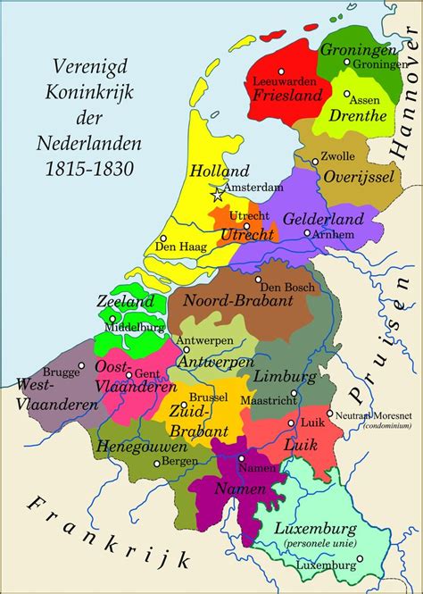 netherlands map kingdom of the netherlands geography map