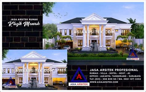 Jasa Arsitek Desain Gambar Rumah Mewah Di Pisangan Baru Jakarta