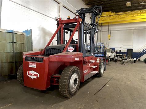 Taylor Tx 360l Big Red 36000 Lb Forklift 135″ Lift Height 1512