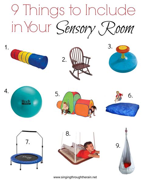9 Things To Include In Your Sensory Room Singing Through The Rain