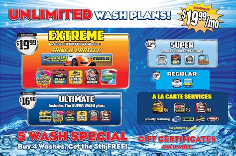 Choose between our 4 car wash packages. Magic Shine Car Wash Center Lansdale
