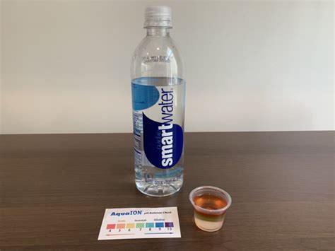 Smartwater Water Test Bottled Water Tests