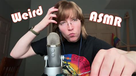 unintelligible soft spoken weird asmr triggers youtube