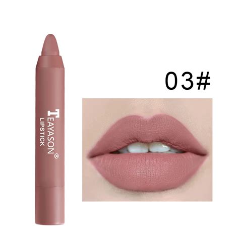12 Colors Velvet Matte Lipstick Cosmetics Waterproof Long Lasting Nude